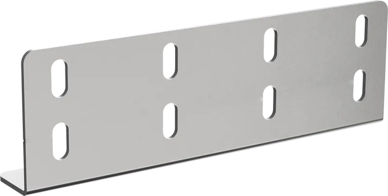 Пластина соединительная усиленная h=80мм 2,0мм RAL 9016 IEK