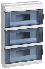 Корпус модульный пластиковый навесной КМПн-36 IP55 IEK