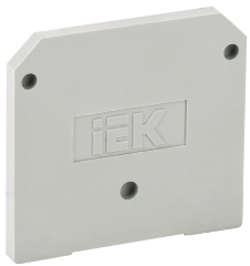 Заглушка для ЗНИ-35мм2 (JXB125A) серая IEK