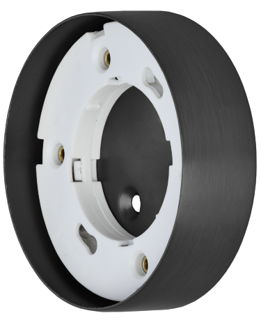 Светильник накладной под лампу GX53 черный IEK