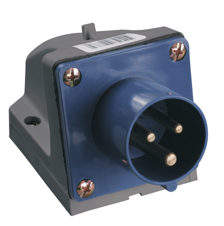 Вилка стационарная ССИ-513 2P+PE 16А 200-250В IP44 IEK