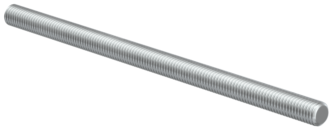 Шпилька резьбовая М8х2000 DIN 975 HDZ IEK