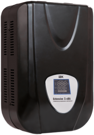 Стабилизатор напряжения настенный EXTENSIVE 3кВА IEK
