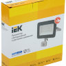 Прожектор светодиодный СДО 07-30Д с датчиком движения IP54 серый IEK