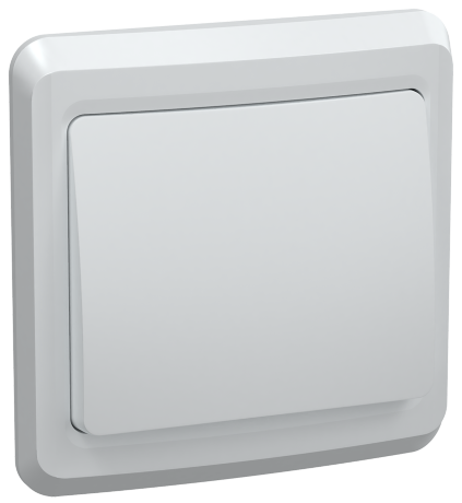 Выключатель 1-клавишный ВС10-1-0-ВБ 10А ВЕГА белый IEK