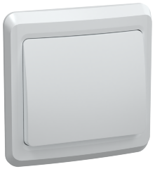 Выключатель 1-клавишный ВС10-1-0-ВБ 10А ВЕГА белый IEK