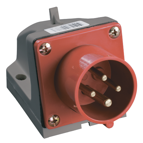 Вилка стационарная ССИ-514 3Р+РЕ 16А 380-415В IP44 IEK