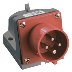 Вилка стационарная ССИ-514 3Р+РЕ 16А 380-415В IP44 IEK