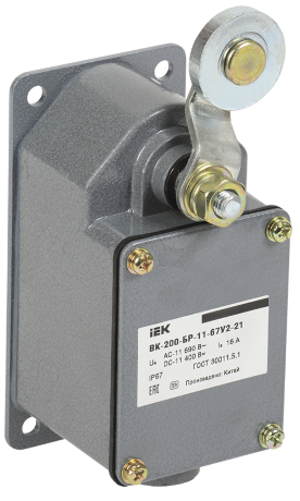 Выключатель концевой ВК-200-БР-11-67У2-21 IP67 IEK