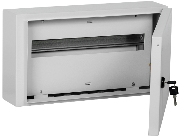 Корпус металлический распределительный ЩРн-18з-0 У2 IP54 IEK