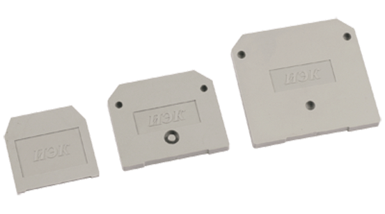Заглушка для ЗНИ4-6мм2 (JXB35-50А) серая IEK