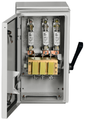 Ящик с рубильником и предохранителями ЯРП-100А (на два направления) У1 IP54 IEK