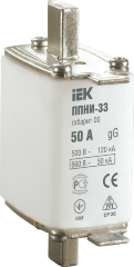 Плавкая вставка предохранителя ППНИ-33 габарит 00 6А IEK