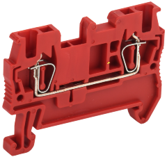 Клемма пружинная КПИ 2в-1,5 17,5А красная IEK
