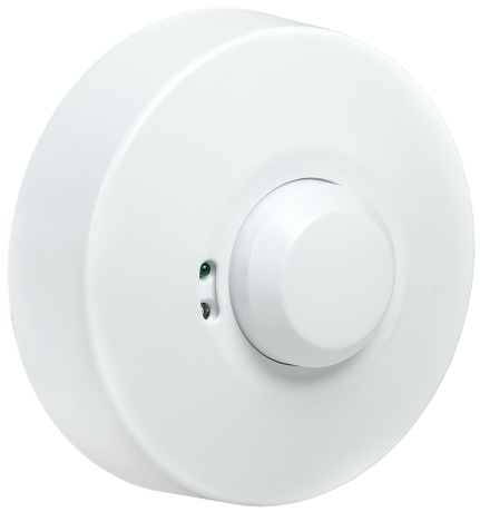 Датчик движения ДД-МВ101 1200Вт 360град 8м IP20 белый IEK