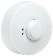 Датчик движения ДД-МВ101 1200Вт 360град 8м IP20 белый IEK