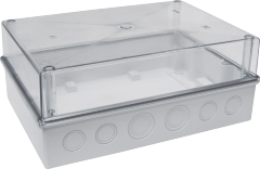 Корпус пластиковый навесной КМПн 5/16 IP55 с прозрачной крышкой IEK