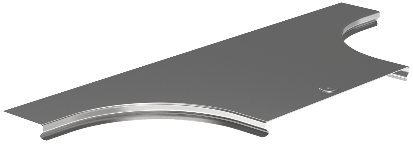 Крышка отвода Т-образного плавного (тип Г01) ESCA 200мм IEK