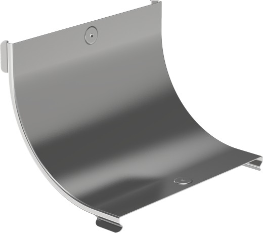 Крышка поворота плавного 90град вертикального внутреннего (тип В10) ESCA 300мм IEK