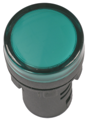 Лампа AD16DS(LED)матрица d=16мм зеленый 230В AC IEK