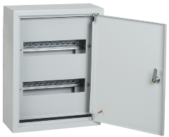 Корпус металлический распределительный ЩРн-24з (395х310х120мм) IP31 GENERICA