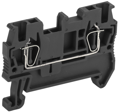 Клемма пружинная КПИ 2в-1,5 17,5А черная IEK