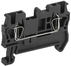 Клемма пружинная КПИ 2в-1,5 17,5А черная IEK