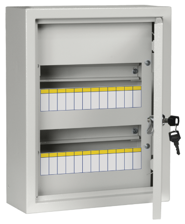 Корпус металлический распределительный ЩРн-24з-0 У2 IP54 IEK