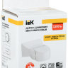 Датчик движения ДД-МВ501 1200Вт 180град 15м IP65 белый IEK