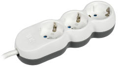 Удлинитель У03 3 места 2P+PE/1,5м 3х1,5мм2 16А/250В UNO IEK