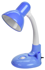 LIGHTING Светильник настольный 1005 с кармашком Е27 голубой IEK