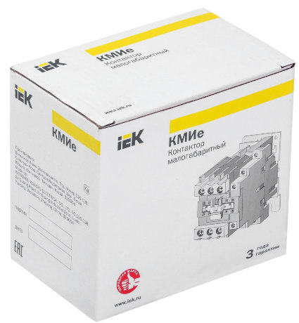 Контактор КМИе-22511 25А 230В/АС3 1НЗ IEK