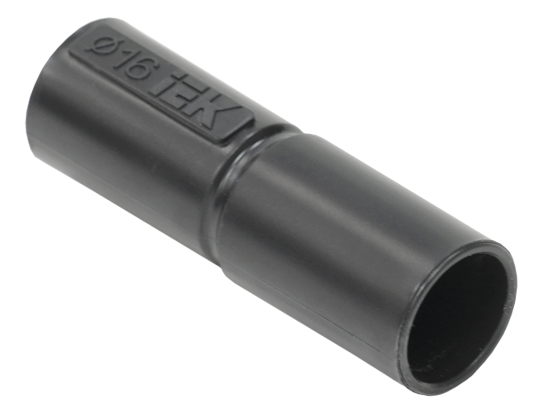Муфта труба-труба GI16G черная (5шт/компл) IEK