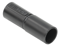 Муфта труба-труба GI16G черная (5шт/компл) IEK