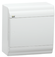 Бокс ЩРН-П-6 модулей навесной пластик IP41 PRIME белая дверь IEK