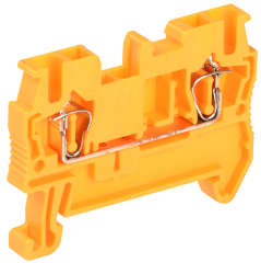 Клемма пружинная КПИ 2в-2,5 31А оранжевая IEK