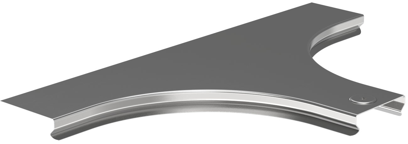 Крышка отвода Т-образного плавного (тип Г01) ESCA 50мм IEK