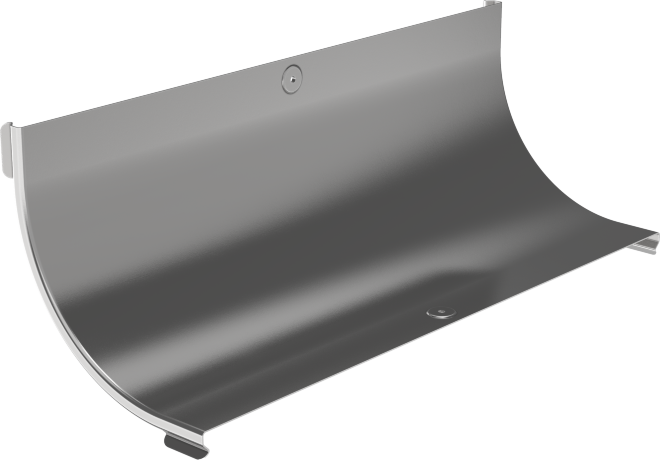 Крышка поворота плавного 90град вертикального внутреннего (тип В10) ESCA 600мм IEK