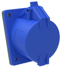 Розетка встраиваемая ССИ-423 32А-6ч/200-250В 2Р+PЕ IP44 MAGNUM IEK