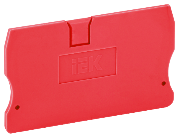 Заглушка для КПИ 2в-1,5/2,5 красная IEK