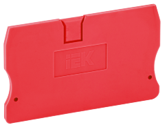 Заглушка для КПИ 2в-1,5/2,5 красная IEK