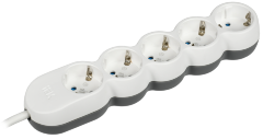 Удлинитель У05 5 мест 2P+PE/1,5м 3х1,5мм2 16А/250В UNO IEK