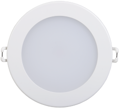 Светильник светодиодный ДВО 1602 круг 7Вт 4000K IP20 белый, IEK