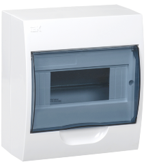 Бокс ЩРН-П-8 модулей навесной пластик IP41 IEK