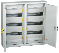 Корпус металлический распределительный ЩРн-2x36з-0 36 УХЛ3 IP31 PRO IEK