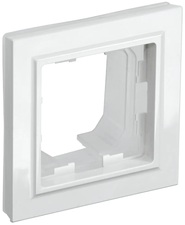 BRITE Рамка 1-местная IP44 РУ-1-БрБ-44 белый IEK