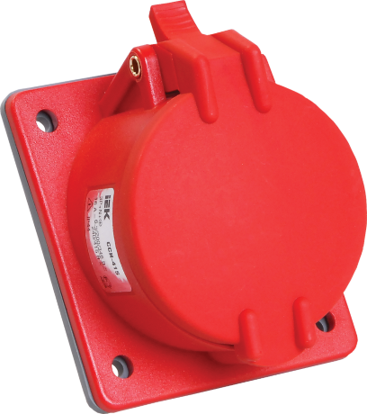 Розетка встраиваемая ССИ-425 32А-6ч/200/346-240/415В 3Р+PЕ+NIP44 MAGNUM IEK