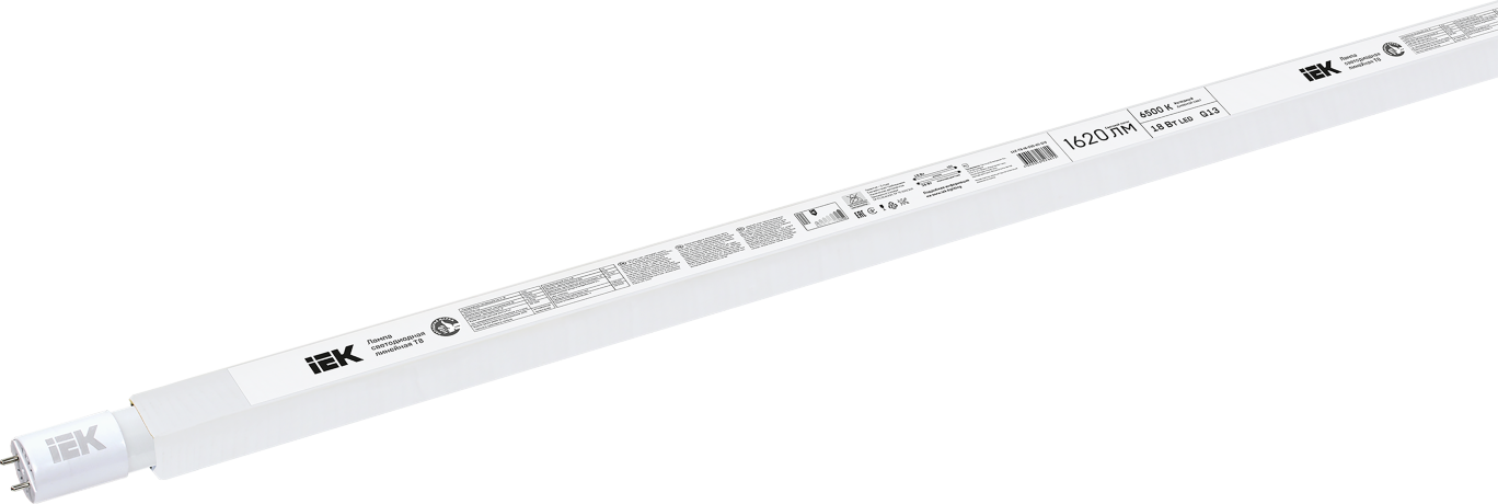 Лампа светодиодная T8 линейная 18Вт 230В 6500К G13 IEK