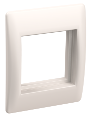 Рамка и суппорт универсальные на 2 модуля белые IEK