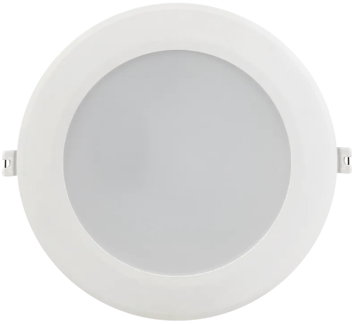 Светильник светодиодный ДВО 1717 белый круг 24Вт 6500К IP40 IEK